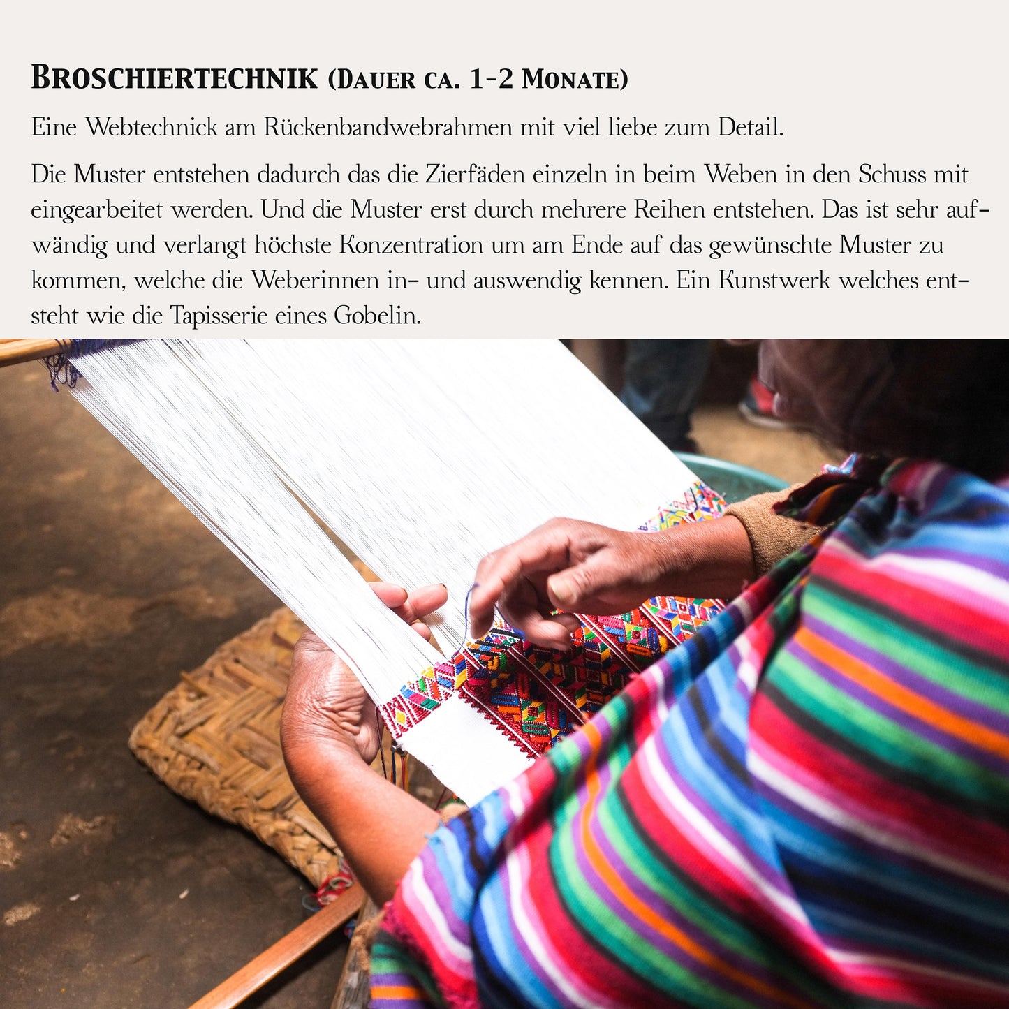 Seltener Stoff, schwarz/bunt,100x120cm Unikat aus Guatemala, handgewebt von Mayafrauen, Nähprojekte, wie Kissen, Westen, Taschen, Accessoir