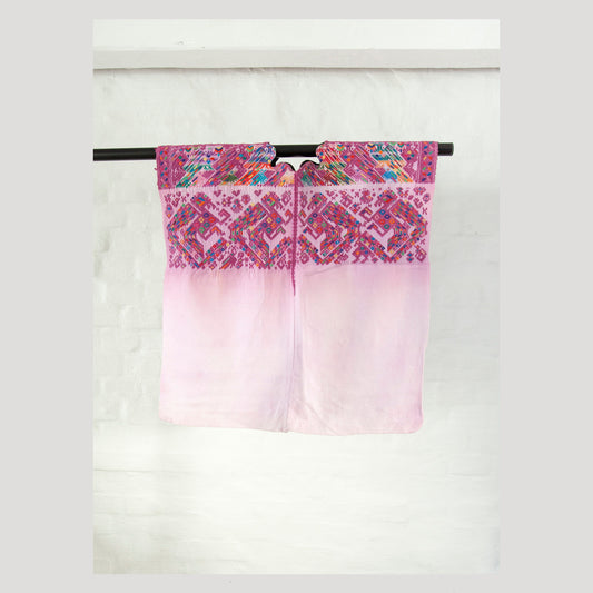 Seltener Stoff, pink,100x120cm Unikat aus Guatemala, handgewebt von Mayafrauen, Nähprojekte, wie Kissen, Westen, Taschen, Accessoires