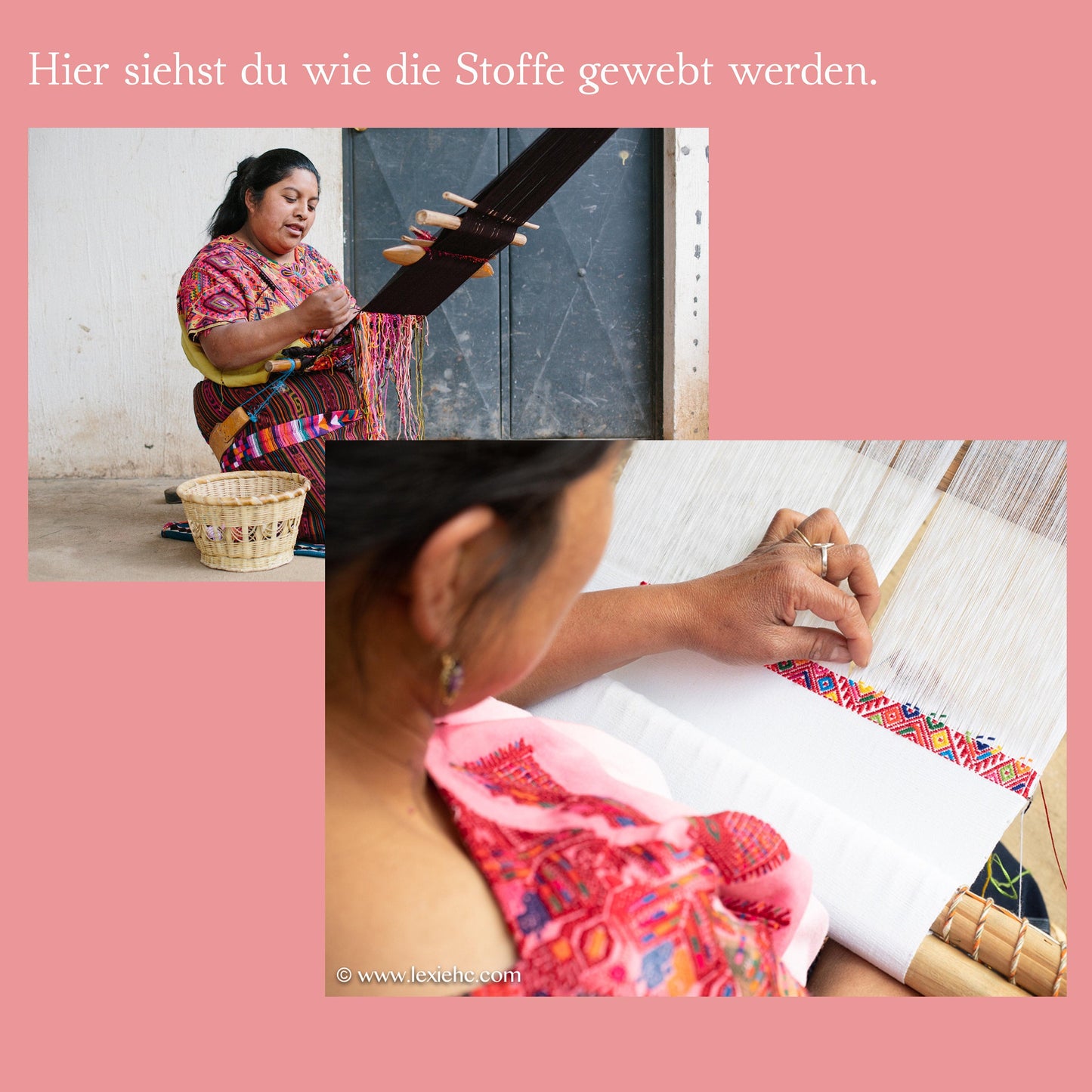 Production of women's vest 'La Selva' - made from hand-woven fabrics
